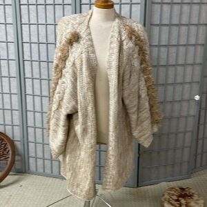 Elegant Beige Women's Sweater